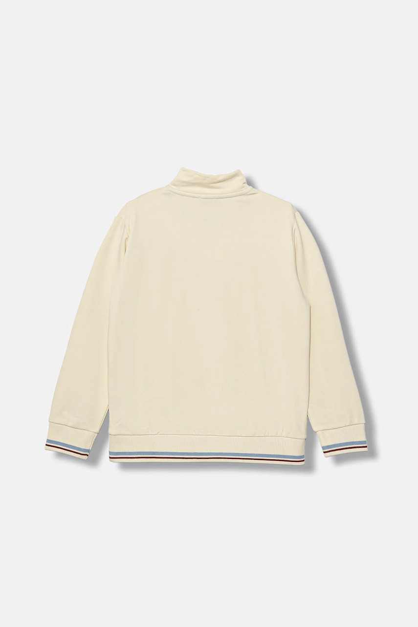 Детская кофта United Colors of Benetton цвет бежевый однотонная 32N4C10PS Детская кофта United Colors of Benetton цвет бежевый однотонная 32N4C10PS