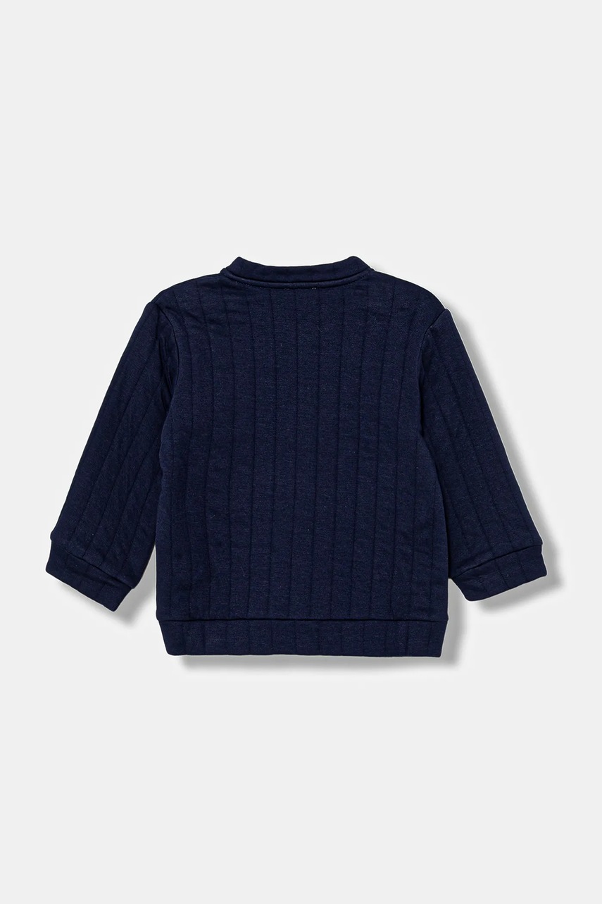 Детская кофта United Colors of Benetton цвет синий однотонная 3JOEA501O Детская кофта United Colors of Benetton цвет синий однотонная 3JOEA501O