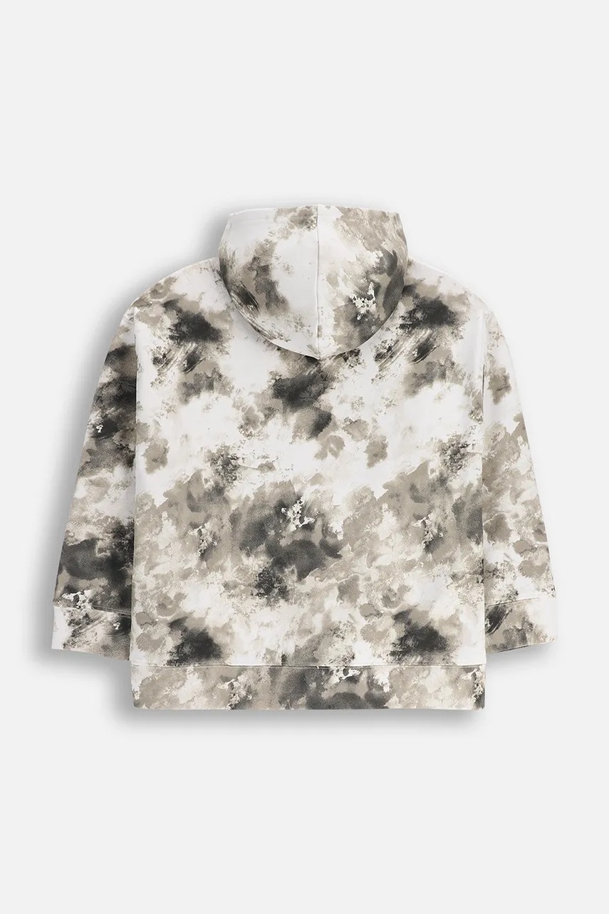 Детская хлопковая кофта Coccodrillo с капюшоном YETI BOY JUNIOR