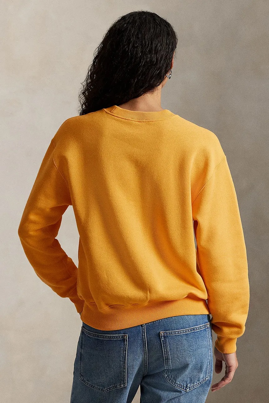 Кофта Polo Ralph Lauren цвет жёлтый однотонная 211971697