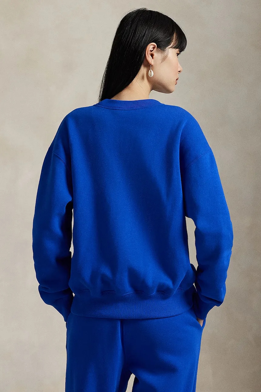 Кофта Polo Ralph Lauren цвет фиолетовый однотонная 211971697 Кофта Polo Ralph Lauren цвет фиолетовый однотонная 211971697