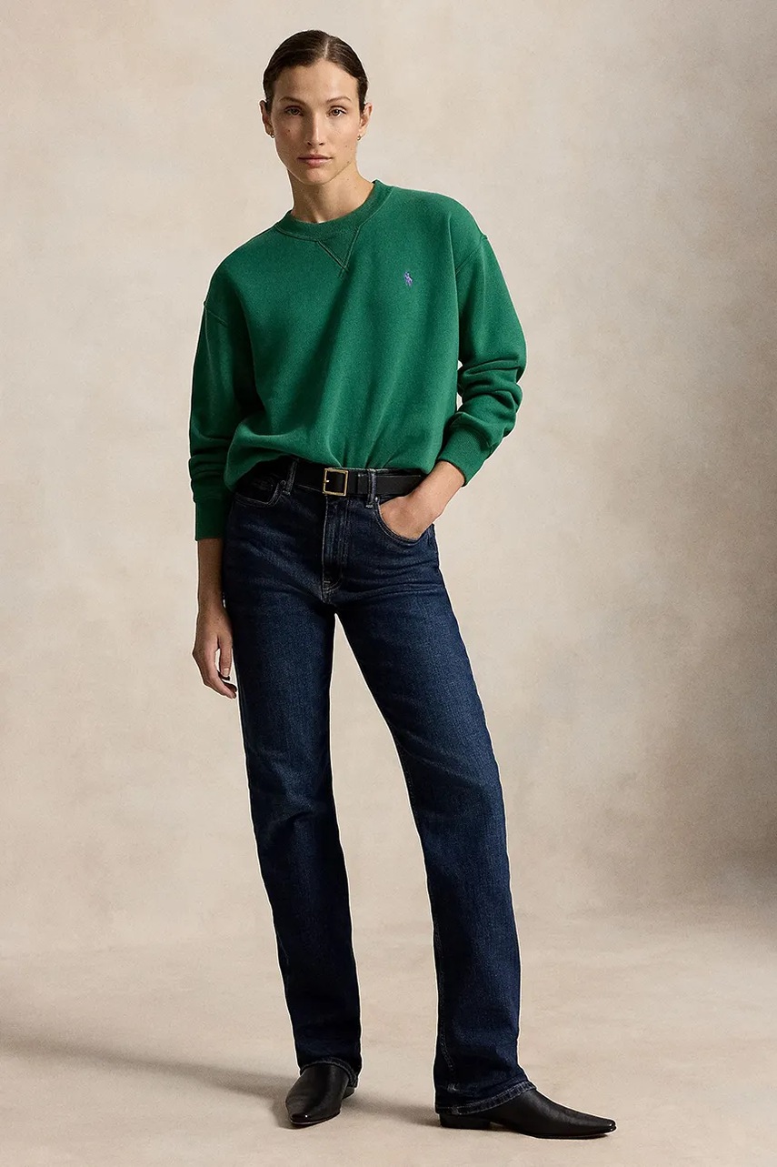 Polo Ralph Lauren Polo Ralph Lauren μπλούζα γυναικεία με βαμβάκι - 3
