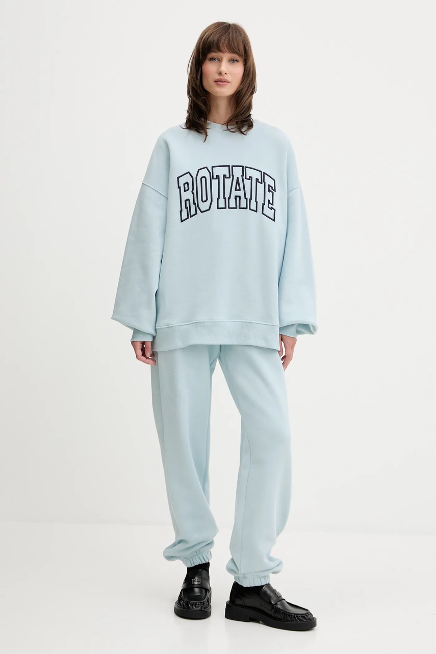 Хлопковая кофта Rotate с аппликацией 114376184