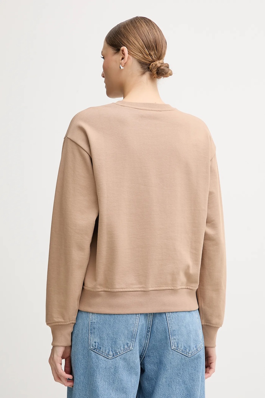 Μπλούζα Calvin Klein Jeans χρώμα: μπεζ, LV047B236G φωτογραφία