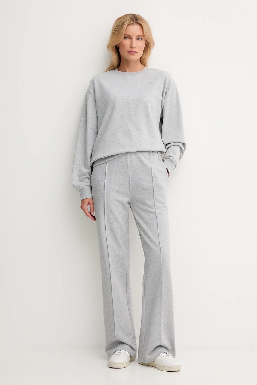 Кофта Calvin Klein Jeans цвет серый  LV047B236G