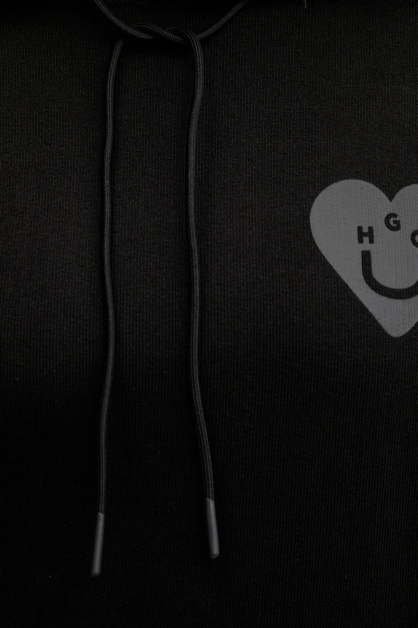 Bavlněná mikina Hugo Blue Dejandra_B (obrázek 5)