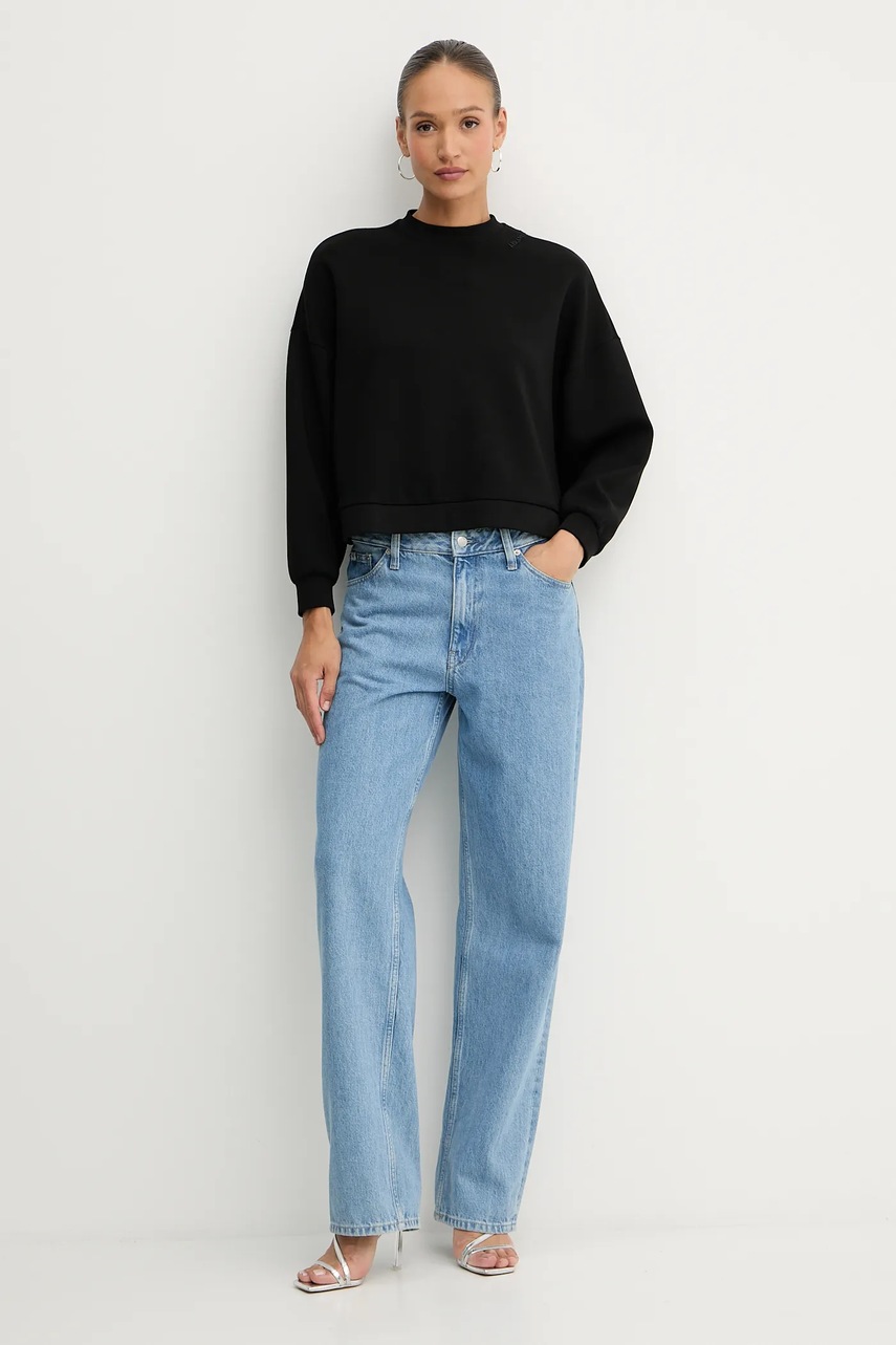 Кофта Armani Exchange цвет чёрный однотонная XW000740 AF16111