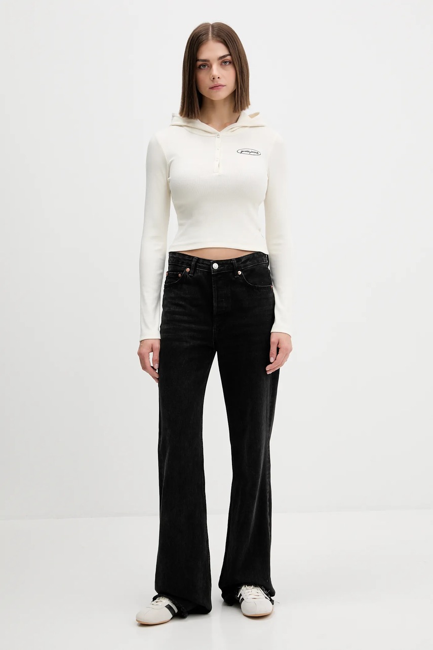 Лонгслив Guess Jeans цвет бежевый W5YP39 KA0H1