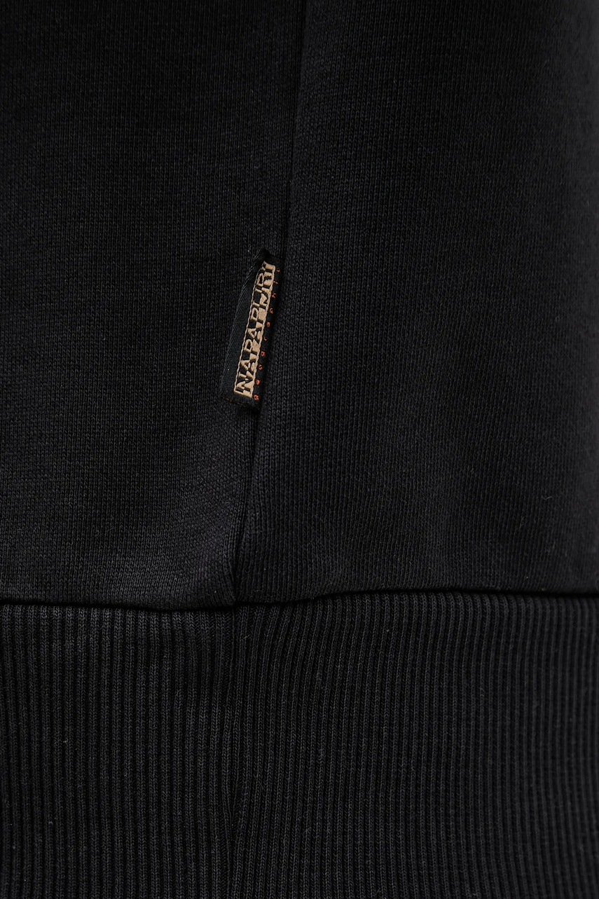 Μπλούζα Napapijri B-Box χρώμα: μαύρο, NP0A4HYR0411 φωτογραφία