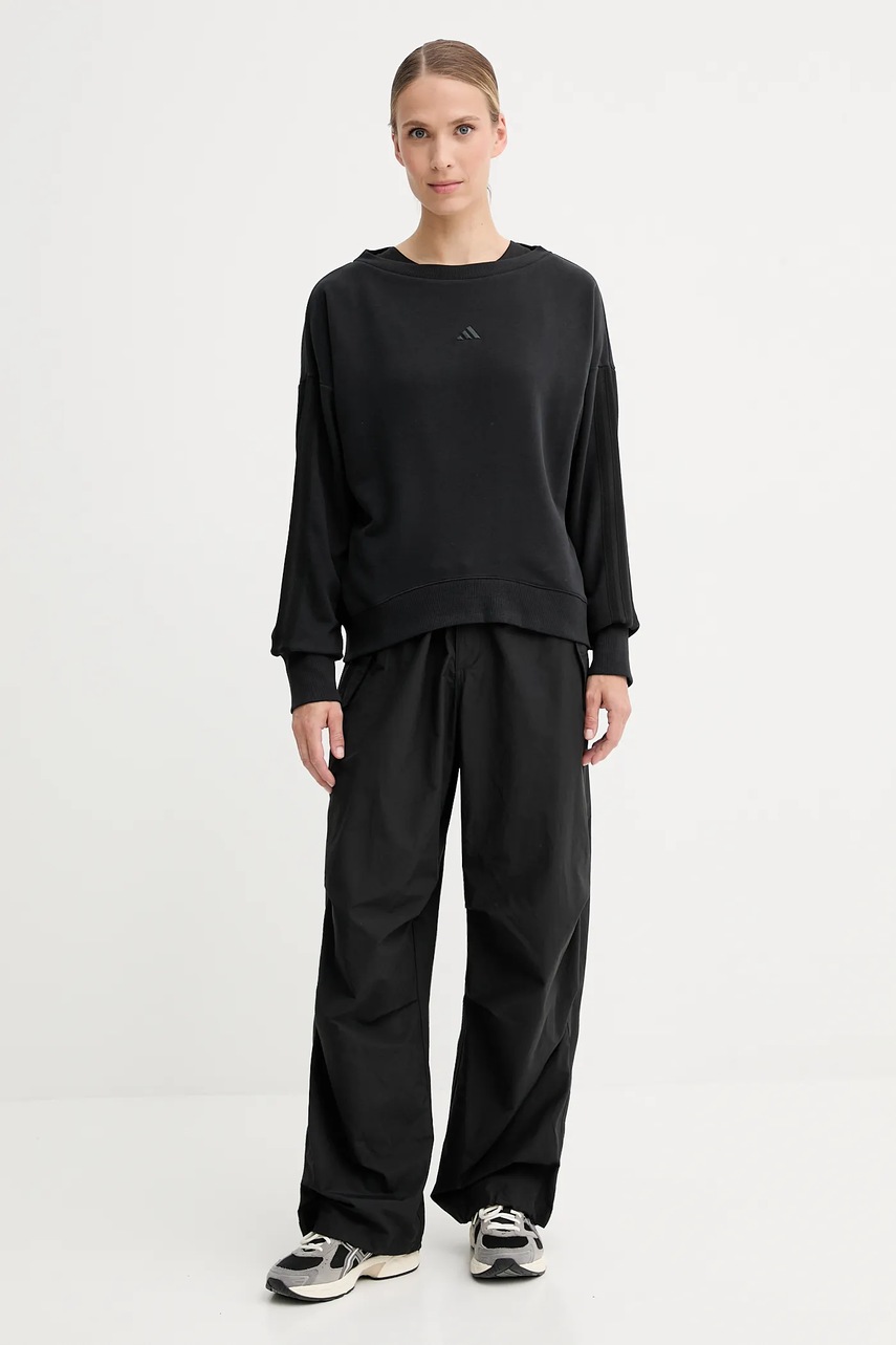 Кофта adidas Coquette цвет чёрный с аппликацией JM1900