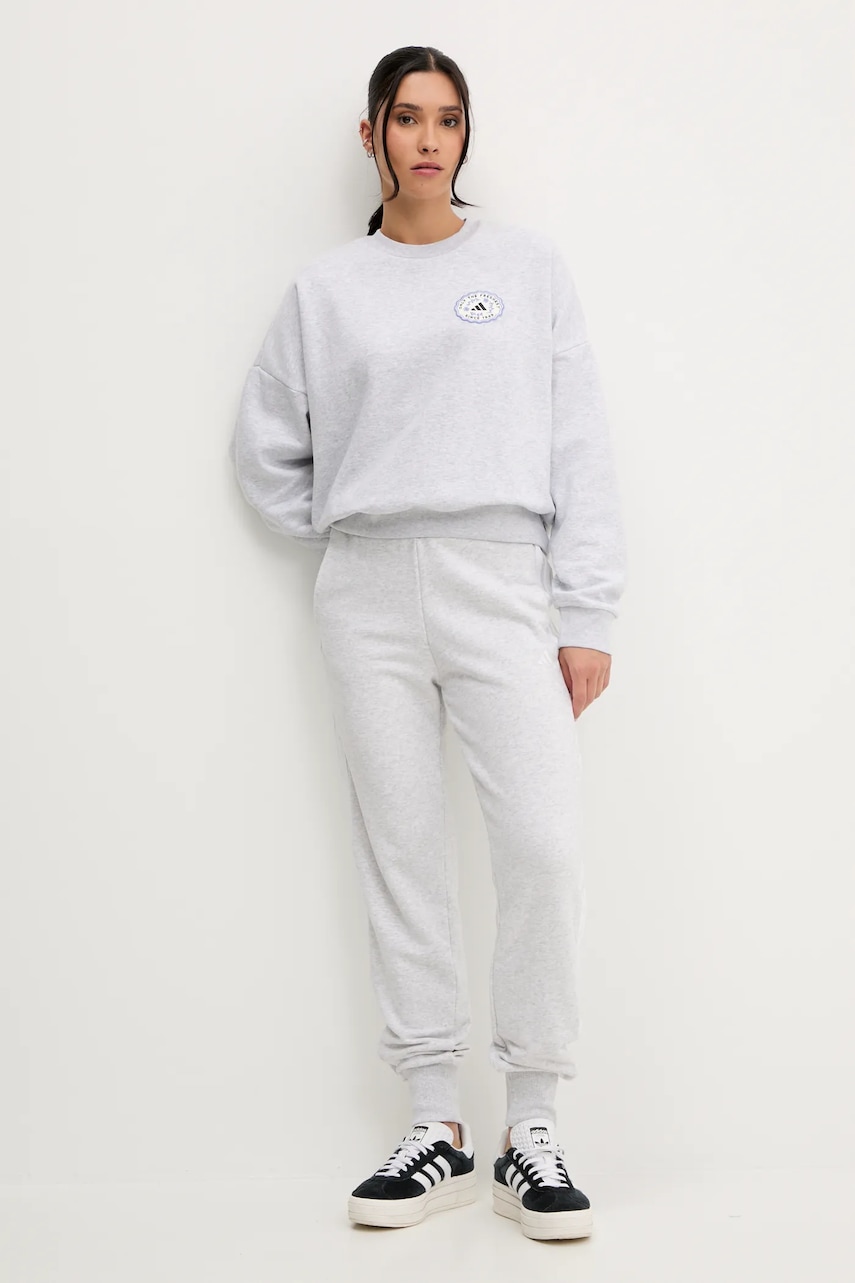 Кофта adidas цвет серый с принтом JM4210 Кофта adidas цвет серый с принтом JM4210