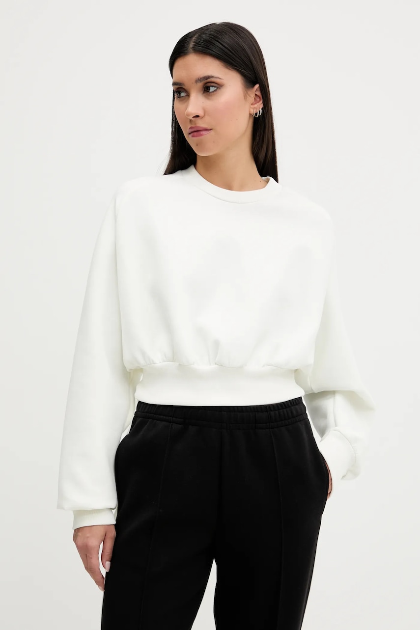 adidas bluză All SZN culoarea bej, uni, JV9893