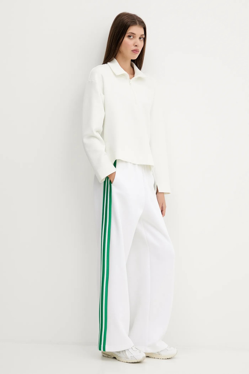 Кофта adidas All SZN цвет бежевый однотонная JV9907