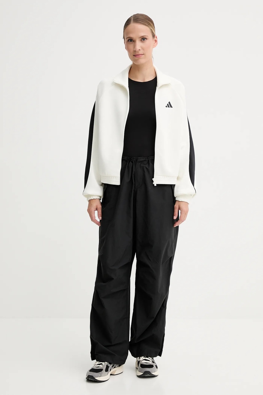 Кофта adidas Stadium цвет бежевый с принтом JW0519