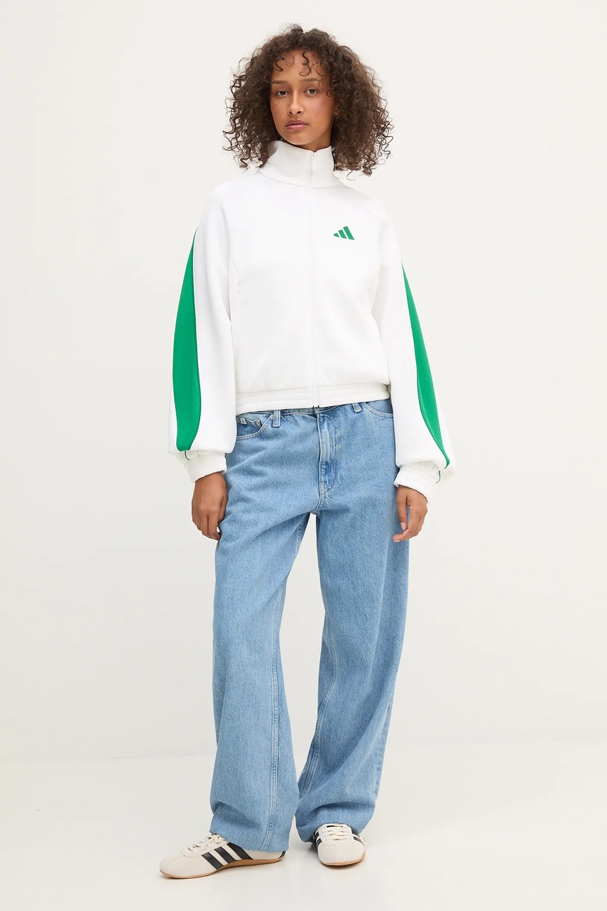 Кофта adidas Stadium цвет белый с принтом JW0526