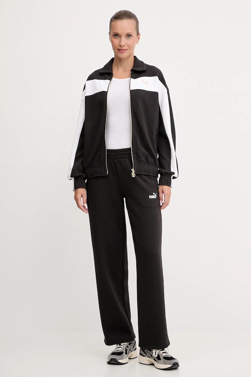 Кофта Puma цвет чёрный однотонная 632137 Кофта Puma цвет чёрный однотонная 632137