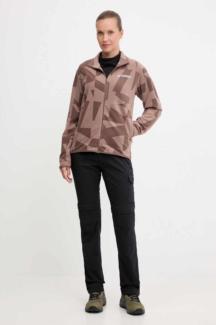 Спортивная кофта adidas TERREX Multi цвет коричневый узор JN0997