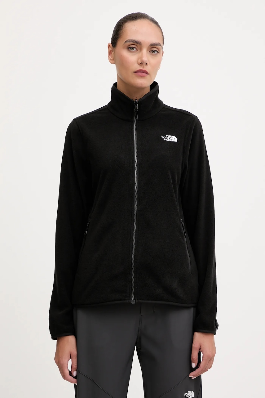 The North Face hanorac în aer liber culoarea negru, uni, NF0A8D2FJK31
