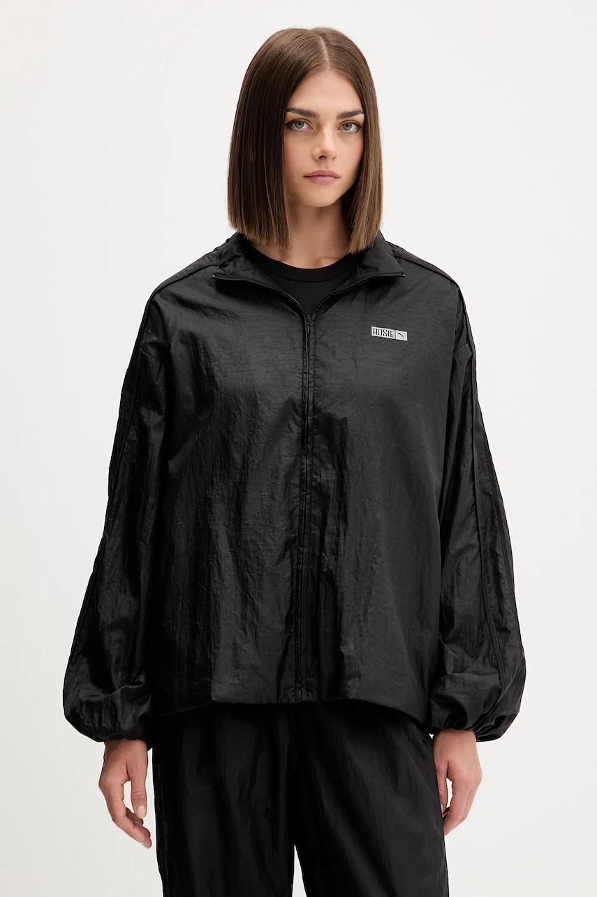 Puma bluză PUMA x ROSÉ culoarea negru, uni, 633793