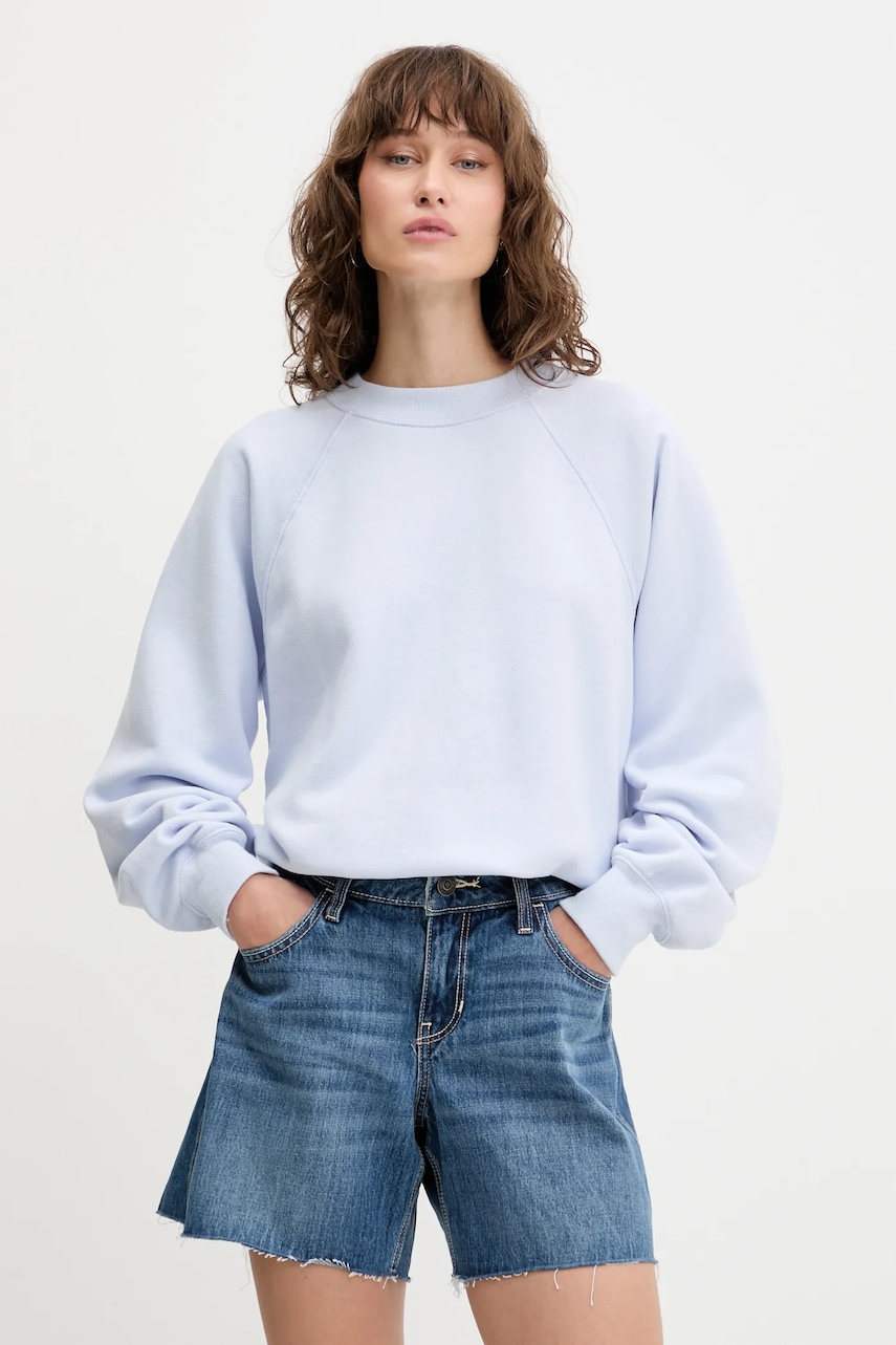 Abercrombie & Fitch bluză uni, KI152-5352-240