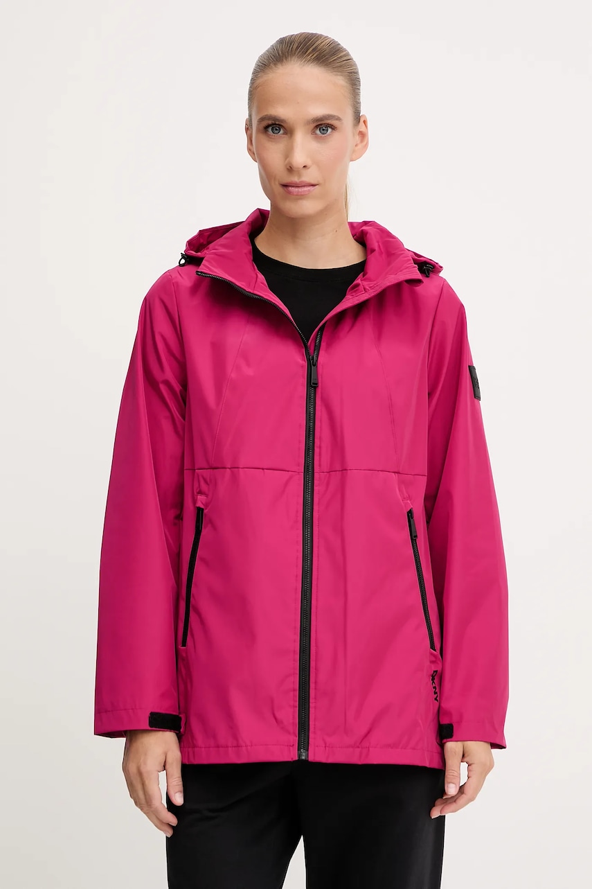 Dkny geacă culoarea roz, de tranziție, DP5J9488