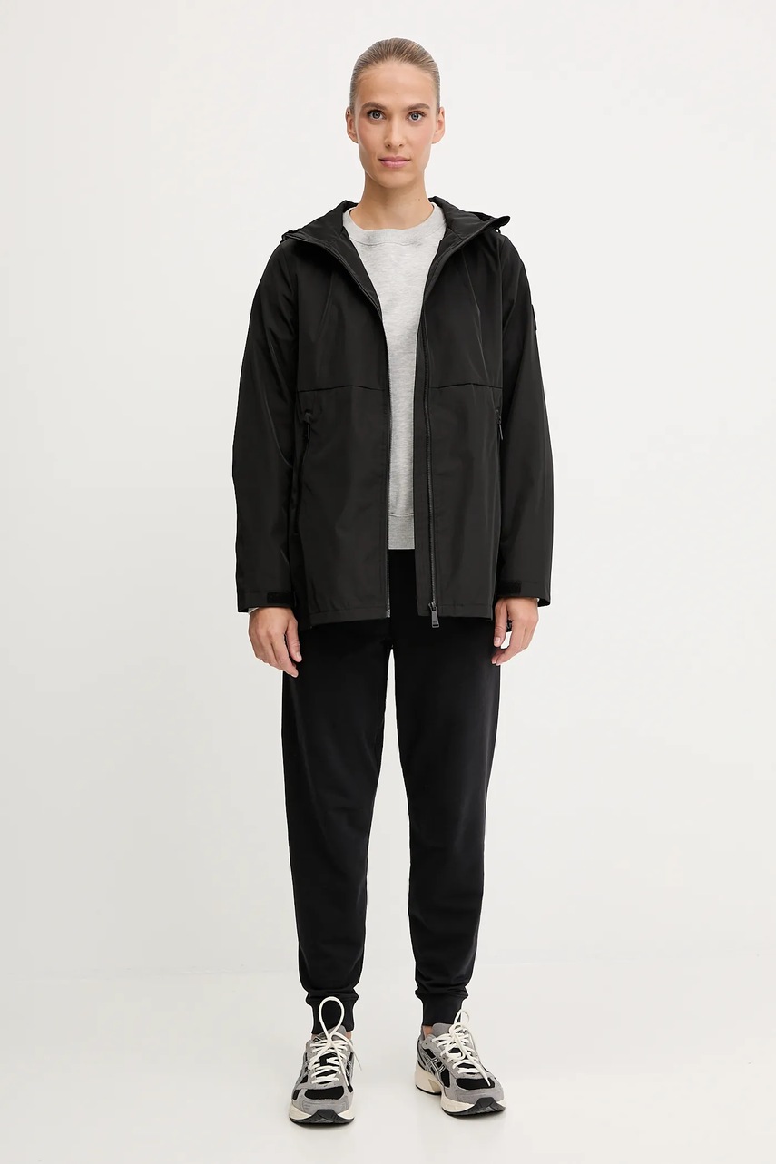 Куртка Dkny цвет чёрный демисезонная DP5J9488