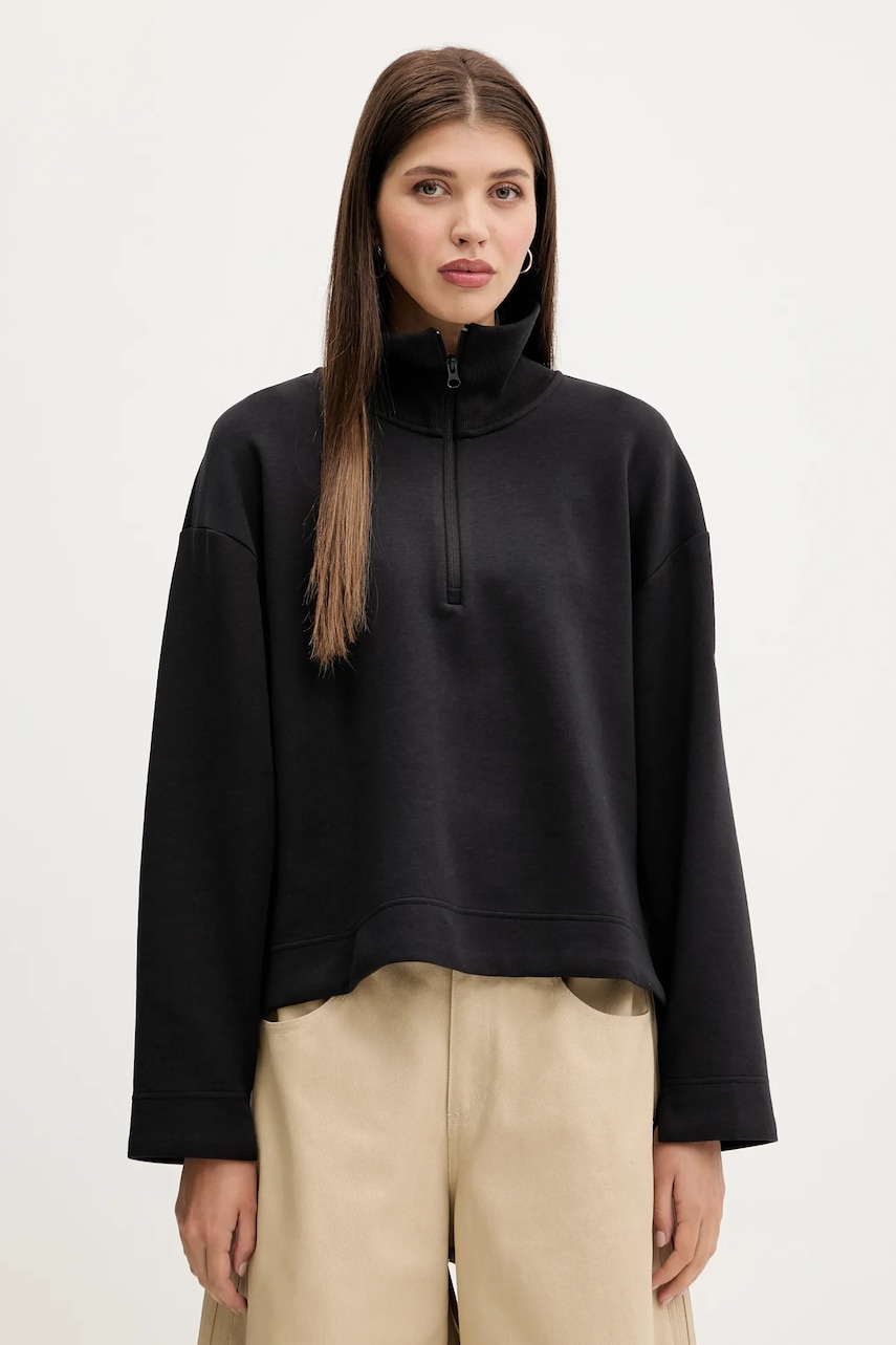 adidas bluză ALL SZN culoarea negru, uni, JM1659