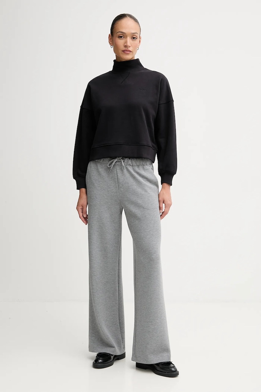 Кофта Pepe Jeans цвет чёрный однотонная PL5800007 Кофта Pepe Jeans цвет чёрный однотонная PL5800007