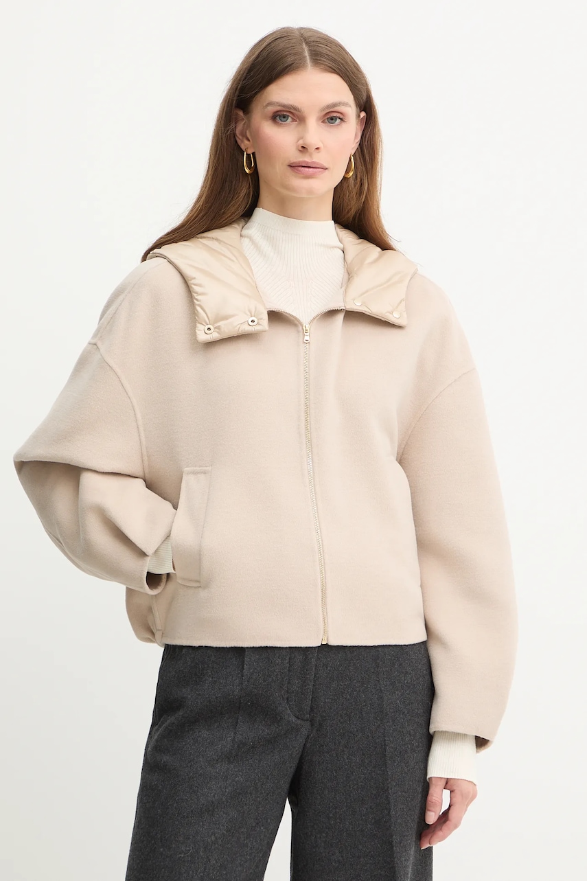 Marella geacă Emme by Marella culoarea maro, de tranzitie, 2525086021200