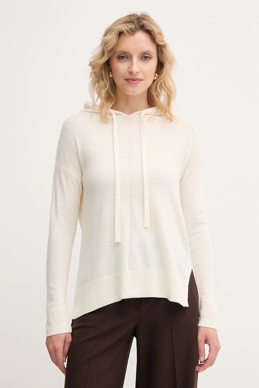 Marella pulover din amestec de lână Emme by Marella culoarea bej, light, 2525366011200