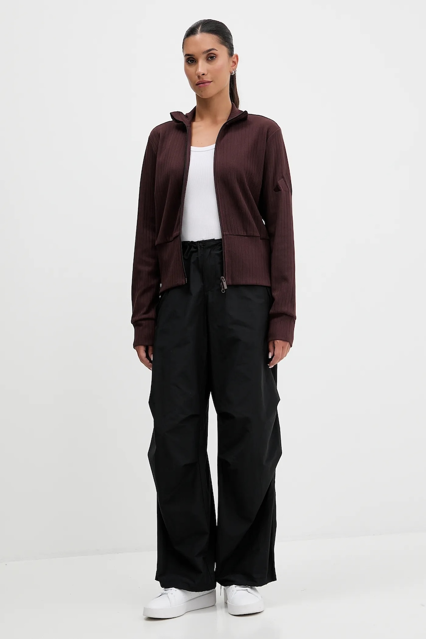 Кофта adidas All Szn Winterized цвет коричневый однотонная JM5947 Кофта adidas All Szn Winterized цвет коричневый однотонная JM5947