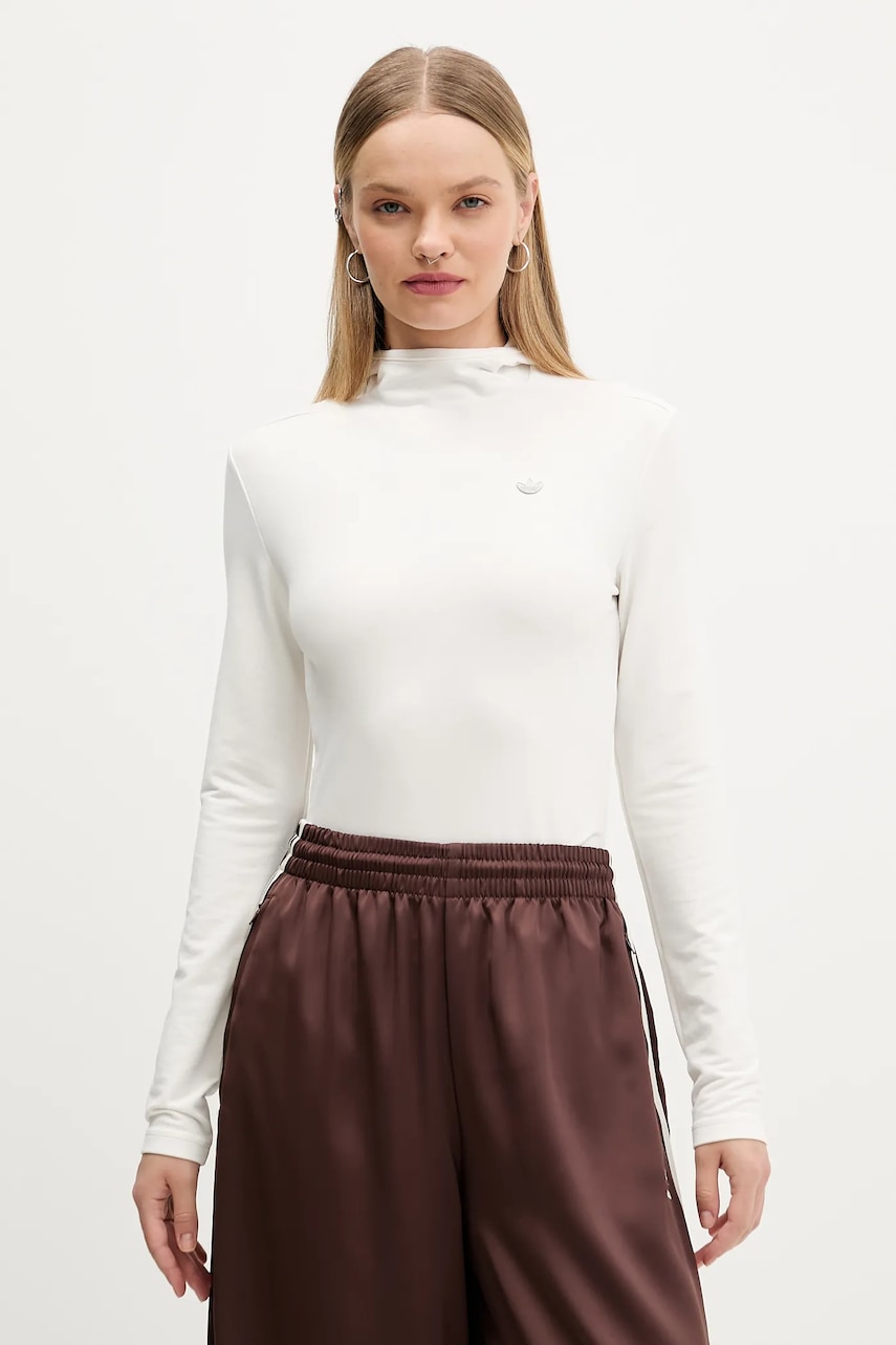 

Суичър adidas Originals Premium Essentials в бежово с качулка с изчистен дизайн JY2907, Бял