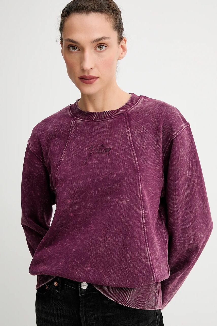 Bavlněná mikina G-Star Washed a line script