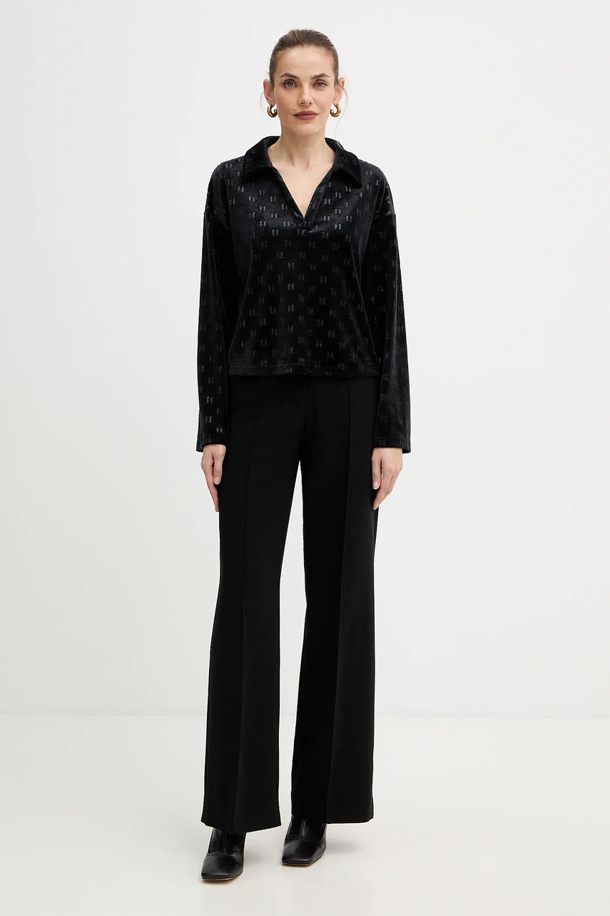 Кофта Karl Lagerfeld цвет чёрный  A4W44007