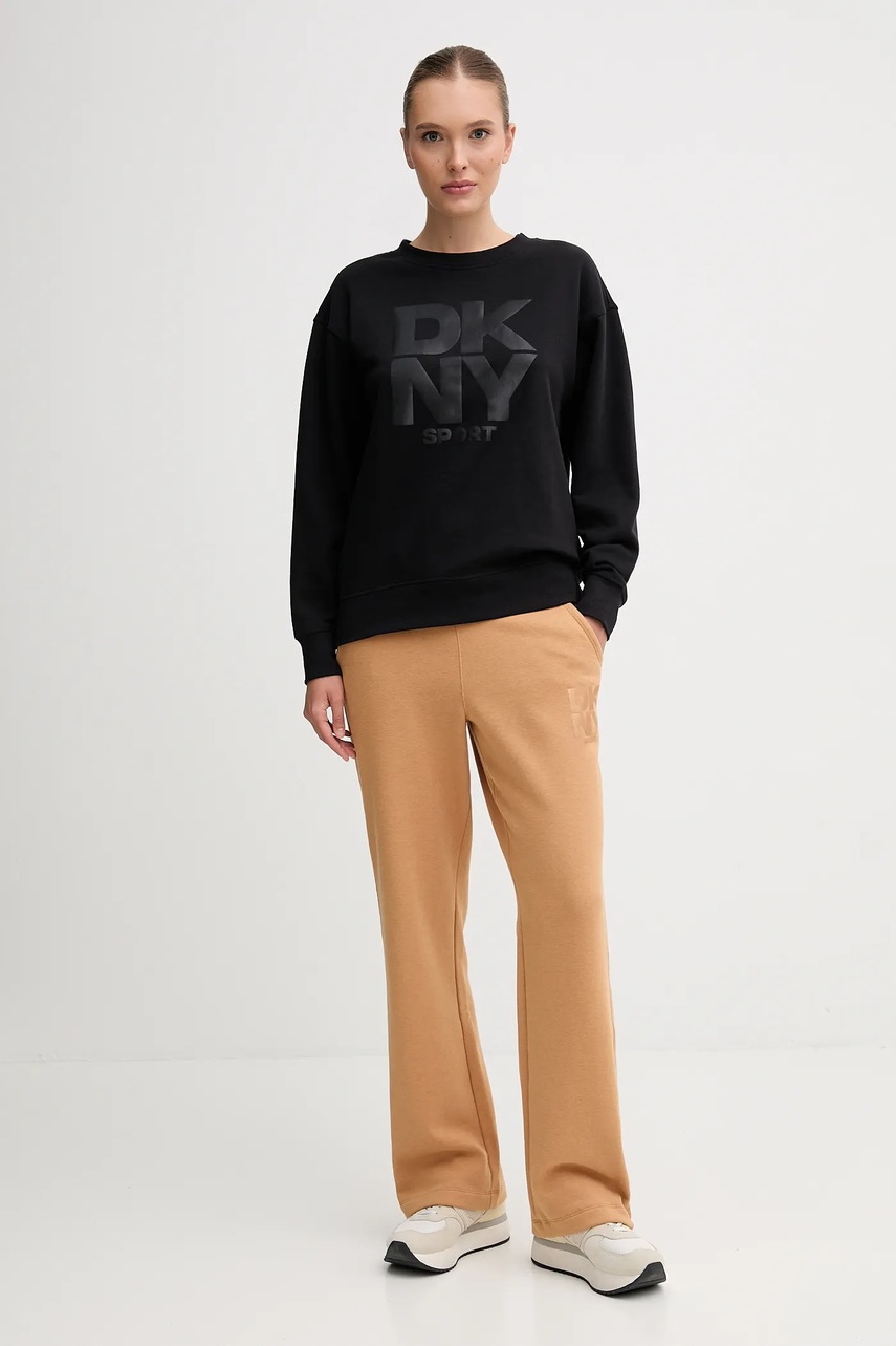 Кофта Dkny цвет чёрный узор DP5T1444