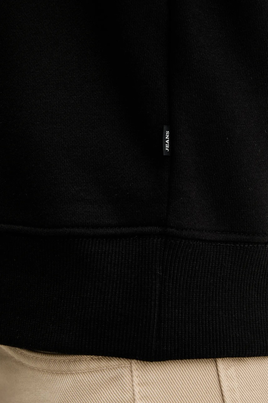 Μπλούζα Guess Jeans χρώμα: μαύρο, W5BQ07 KC811 φωτογραφία