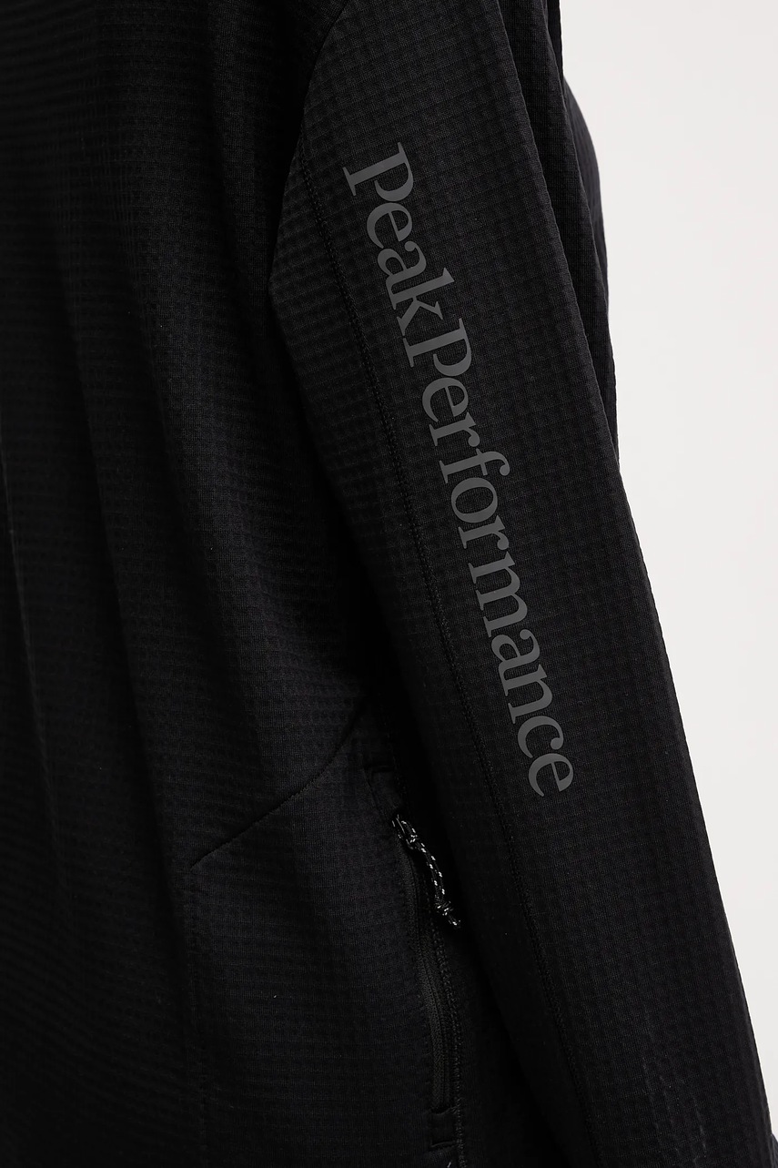 Αθλητικό μακρυμάνικο Peak Performance Trail χρώμα: μαύρο, G79810 φωτογραφία