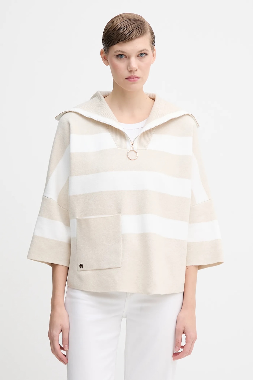 Joseph Ribkoff pulover culoarea bej, light, 261983