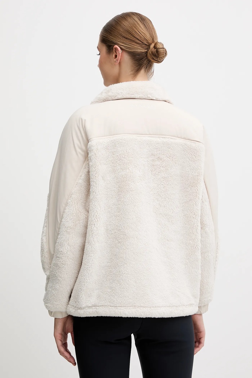 Μπλούζα Oakley MOUNTAIN FIRE χρώμα: μπεζ, FOA500696 φωτογραφία