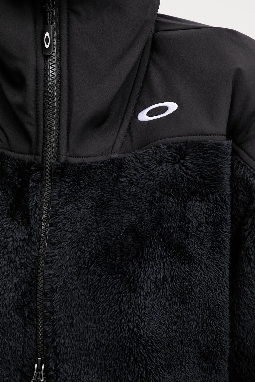 Μπλούζα Oakley MOUNTAIN FIRE χρώμα: μαύρο, FOA500696 φωτογραφία