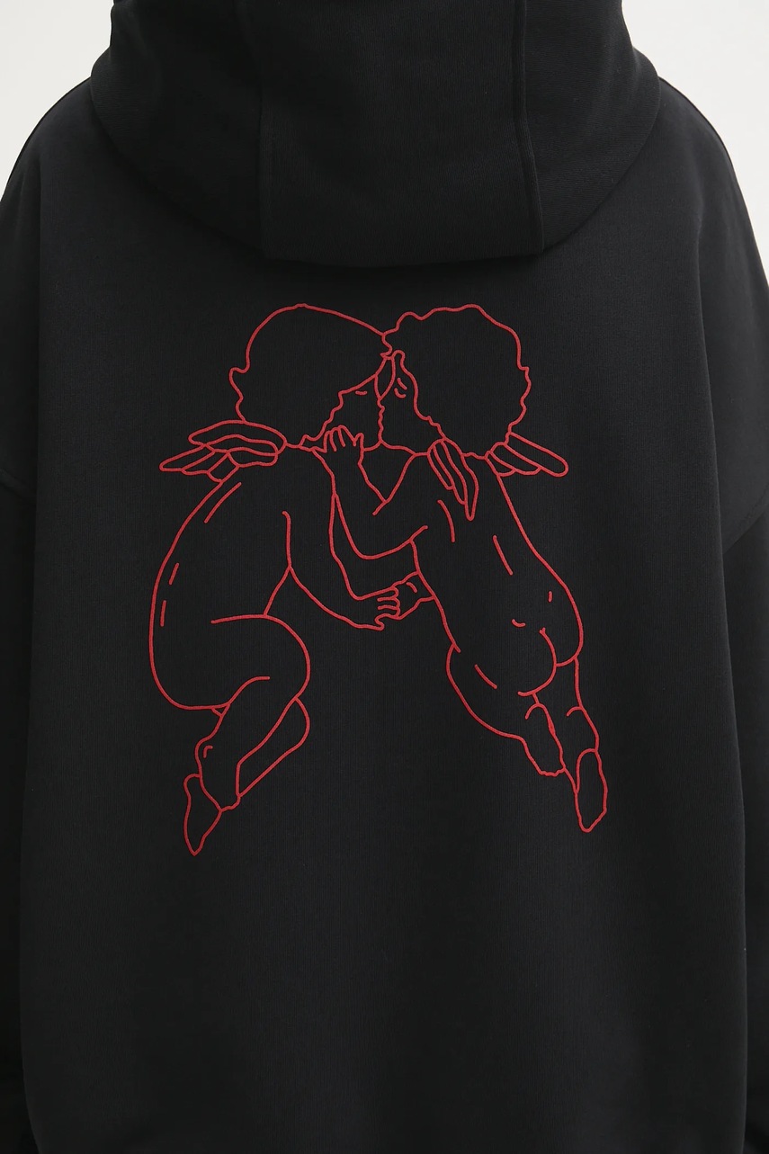 Bavlněná mikina Fiorucci Kissing Angels Love Print Relaxed (obrázek 5)