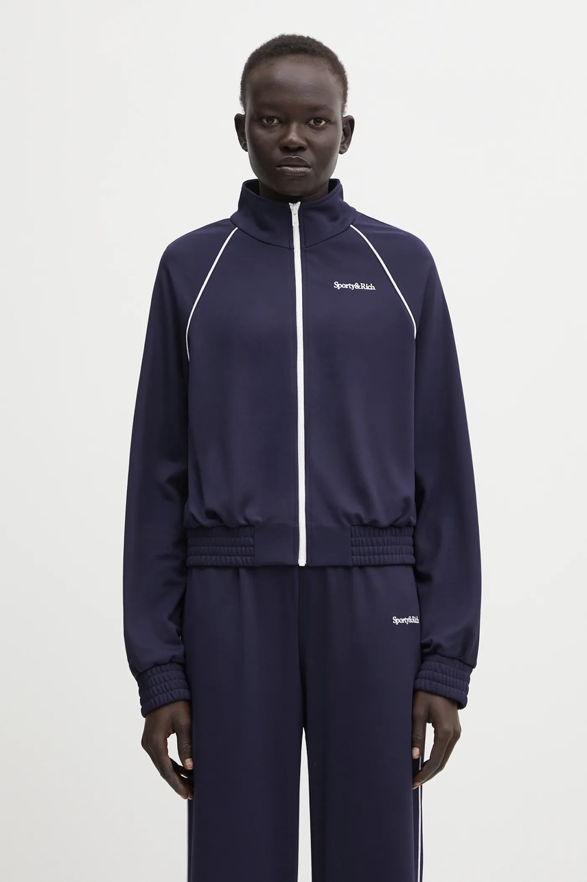 Sporty & Rich bluză Serif Logo Retro Track