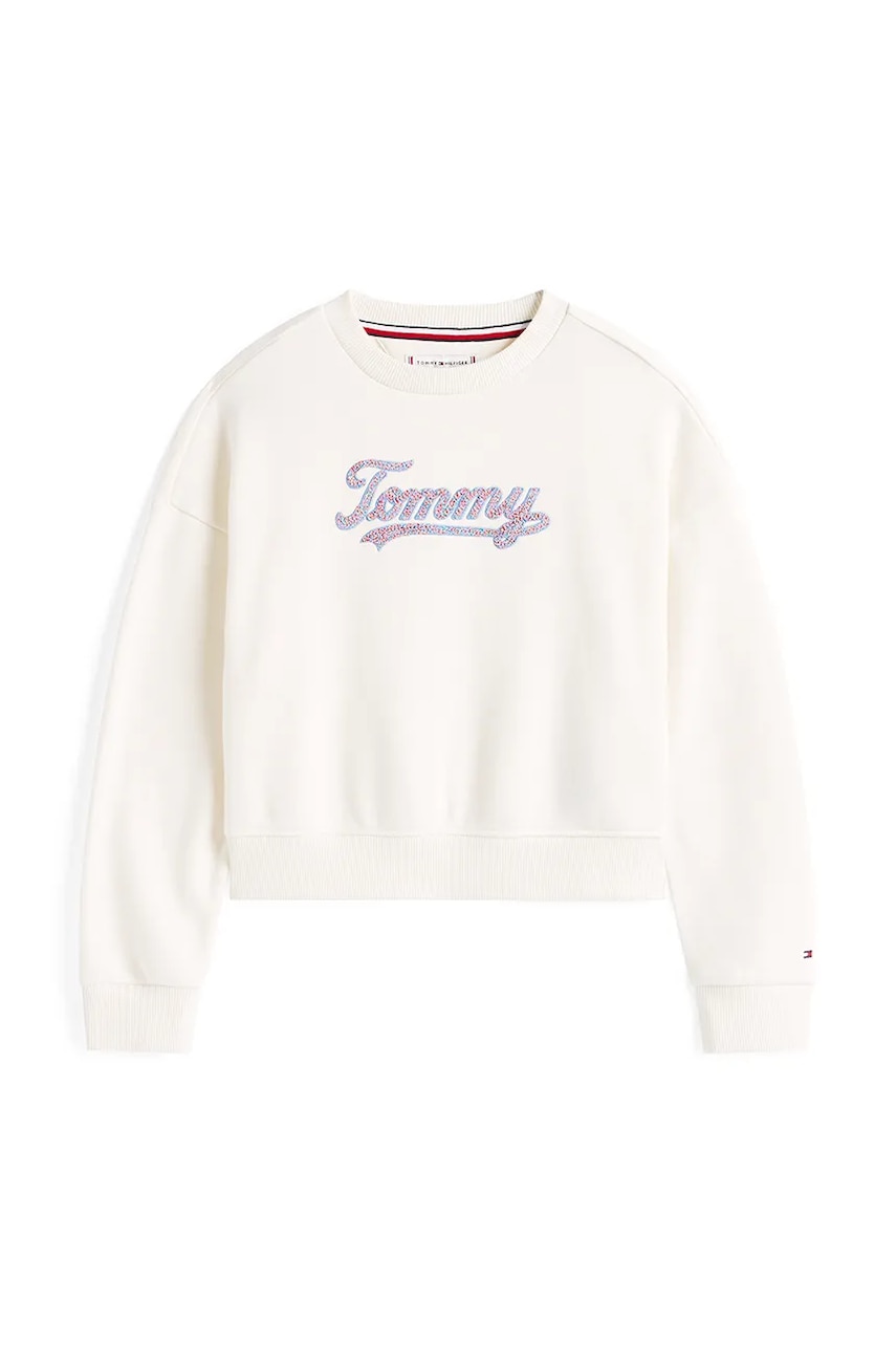 Кофта Tommy Hilfiger цвет бежевый KG0KG08686 Кофта Tommy Hilfiger цвет бежевый KG0KG08686