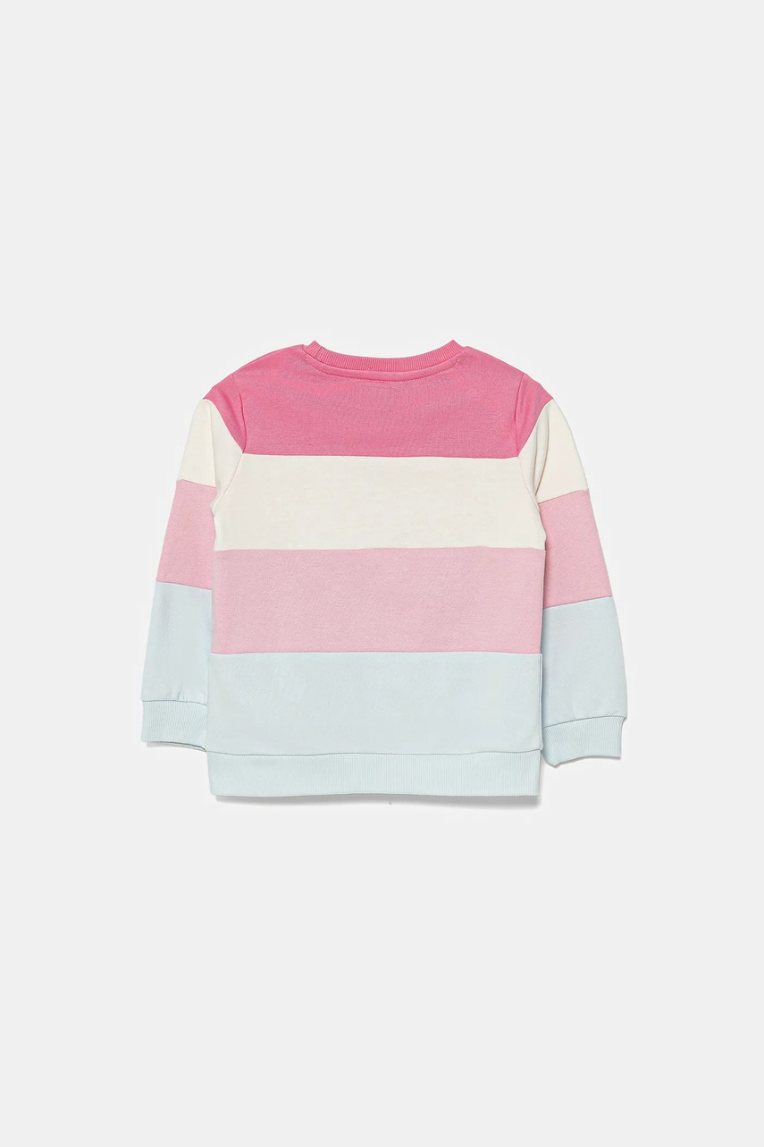 Детская хлопковая кофта Guess цвет розовый узор K5YQ00 KA6R4 Детская хлопковая кофта Guess цвет розовый узор K5YQ00 KA6R4