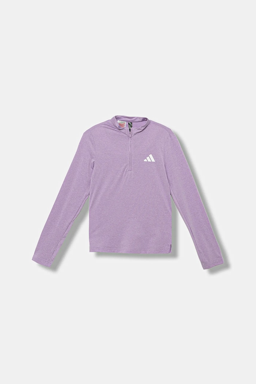 Детская кофта adidas цвет фиолетовый с принтом JW2477