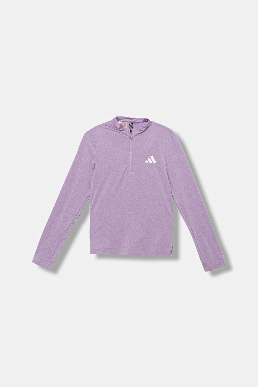 Детская кофта adidas цвет фиолетовый с принтом JW2477 Детская кофта adidas цвет фиолетовый с принтом JW2477