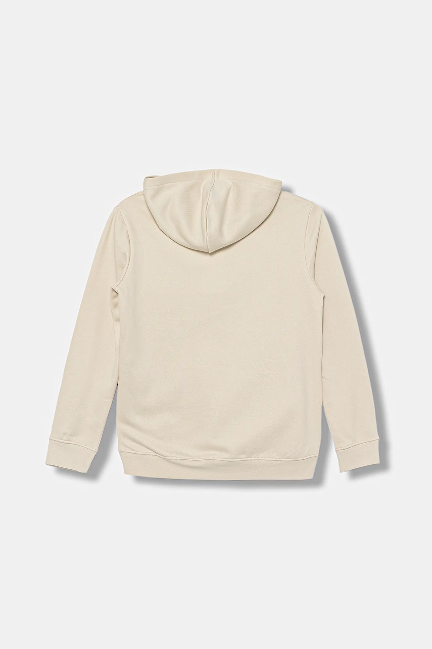 Детская кофта Puma ESS SCRIPT Hoodie FL G цвет бежевый с капюшоном узор 688728 Детская кофта Puma ESS SCRIPT Hoodie FL G цвет бежевый с капюшоном узор 688728