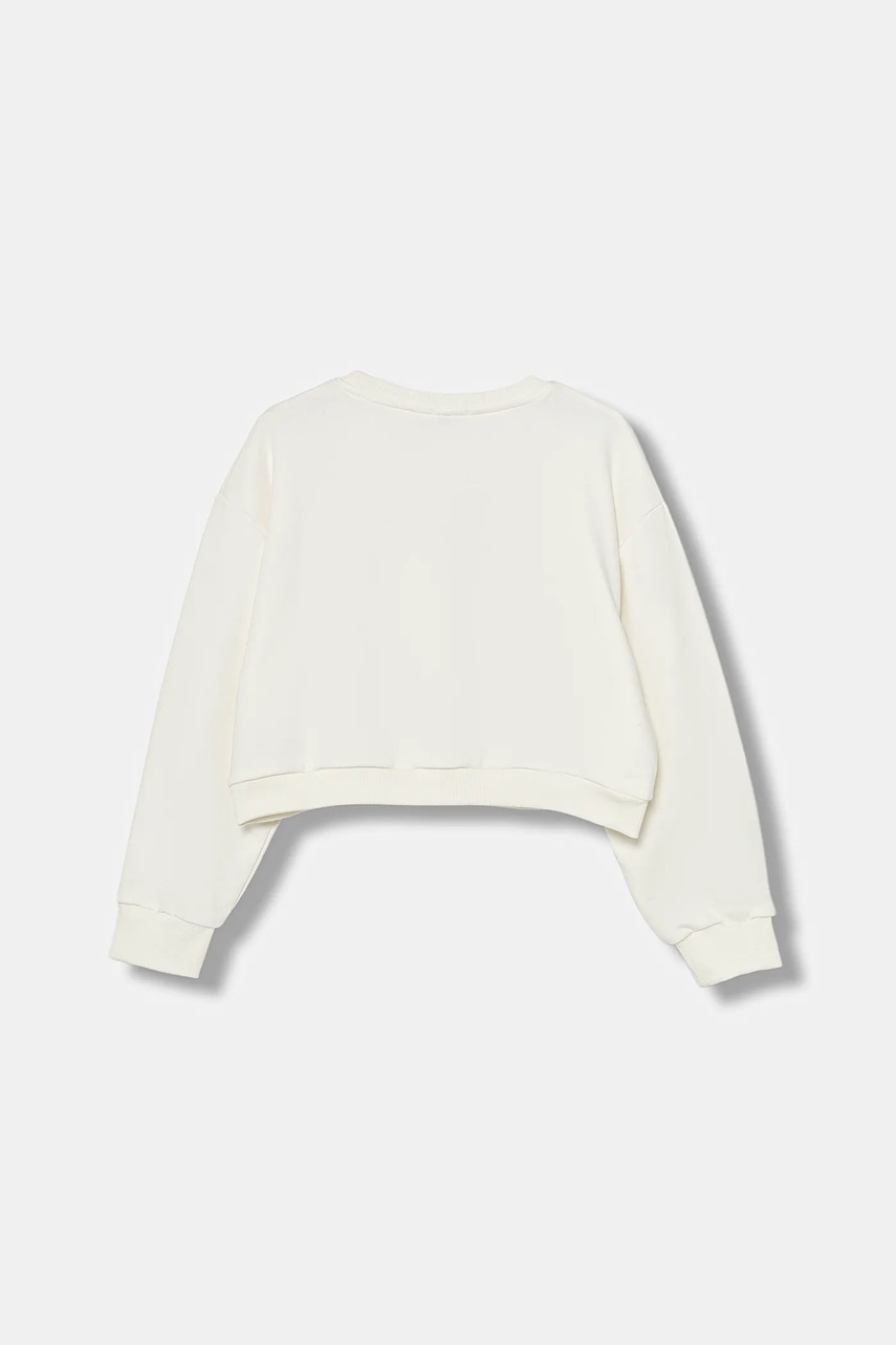 Дитяча кофта Pinko колір білий з принтом KFFE023.C.FF013 в Луцьку Дитяча кофта Pinko колір білий з принтом KFFE023.C.FF013 в Луцьку