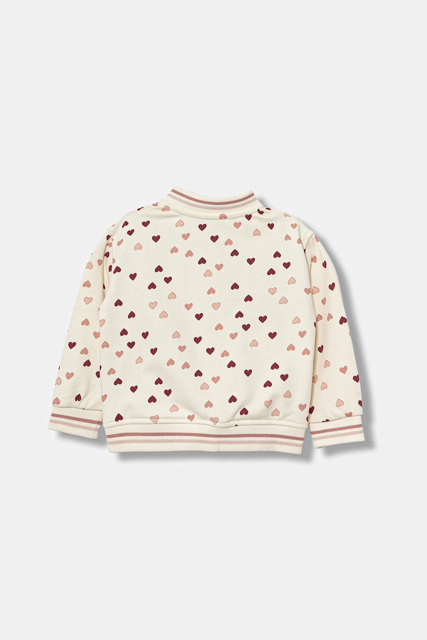 Детская кофта United Colors of Benetton цвет бежевый узор 3YCMG5040 Детская кофта United Colors of Benetton цвет бежевый узор 3YCMG5040