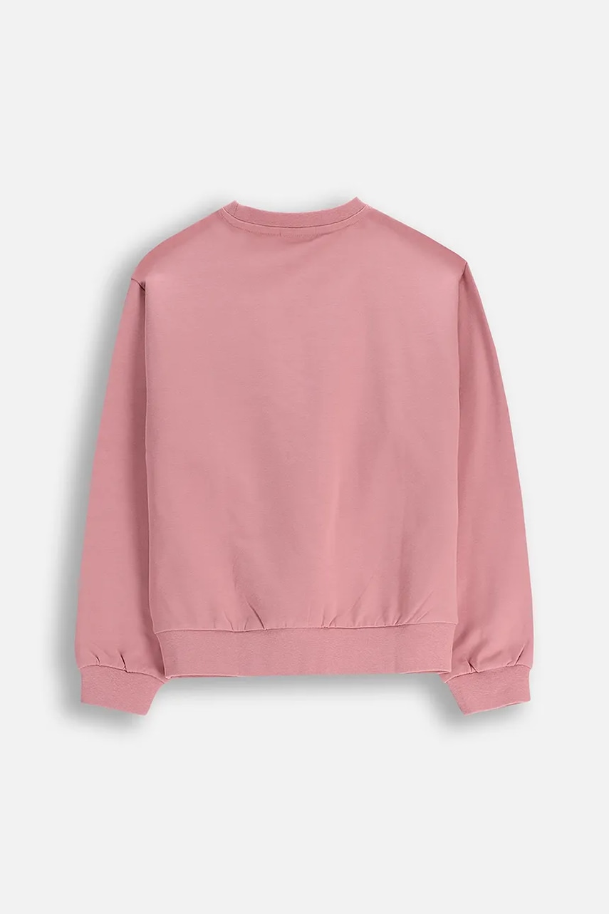Детская кофта Coccodrillo цвет розовый однотонная EVERYDAY GIRL A Детская кофта Coccodrillo цвет розовый однотонная EVERYDAY GIRL A